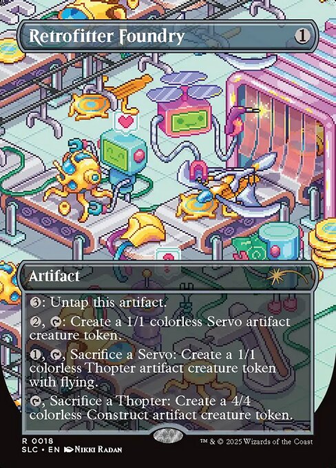 Retrofitter Foundry (V.1) SLCCK-18 Rare Excellent Englisch