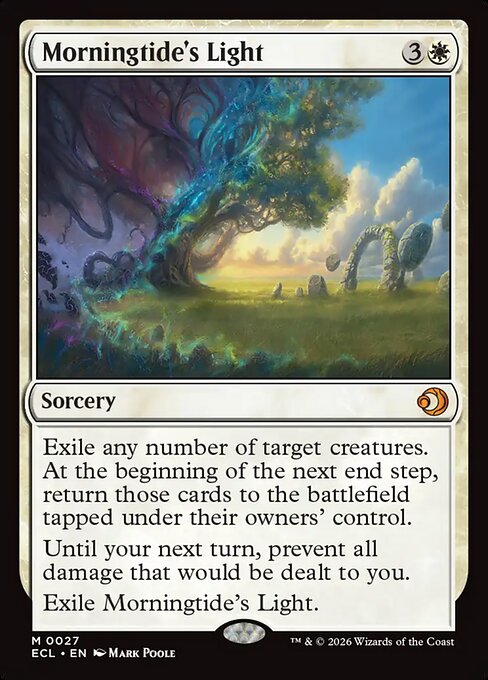 Morningtide's Light ECL-27 Mythic Near Mint Englisch Foil