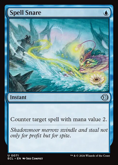 Spell Snare ECL-71 Uncommon Excellent Englisch Foil