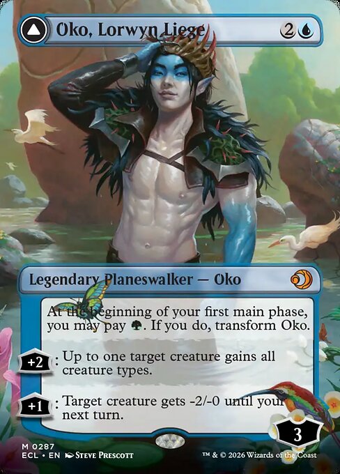 Oko, Lorwyn Liege // Oko, Shadowmoor Scion XECL-287 Mythic Near Mint Englisch