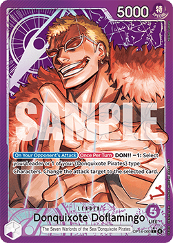 Donquixote Doflamingo (OP14-060) (V.2) OP14 Alternate Art Excellent Englisch