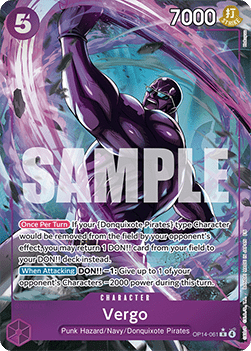 Vergo (OP14-061) (V.2) OP14 Alternate Art EX Englisch
