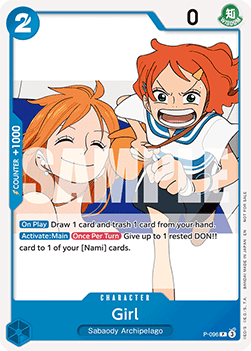 Girl (P-096) (V.1) P Promo Near Mint Englisch