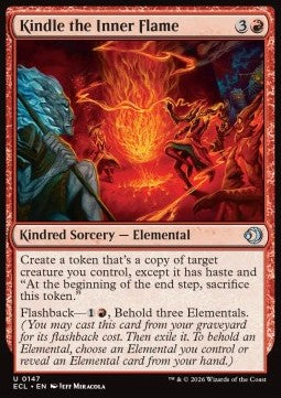 Entfachen des Flammenkerns ECL-147 Uncommon Near Mint Deutsch