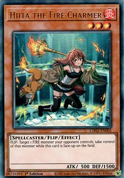 Hiita, die Feuerverzaubererin CH02-DE002 Ultra Rare Excellent Deutsch 1. Auflage