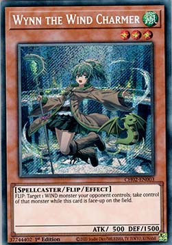 Wynn, die Windverzaubererin CH02-DE003 Secret Rare Good Deutsch 1. Auflage