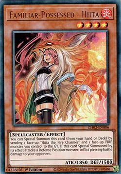 Hiita mit ihrem Vertrauten CH02-DE006 Ultra Rare Near Mint Deutsch 1. Auflage