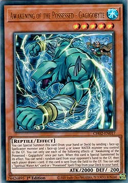 Erwachen der Besessenen - Gagigobyte CH02-DE017 Ultra Rare Excellent Deutsch 1. Auflage