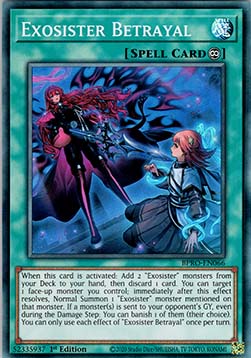 Exoschwester-Verrat BPRO-066 Super Rare Near Mint Deutsch 1. Auflage