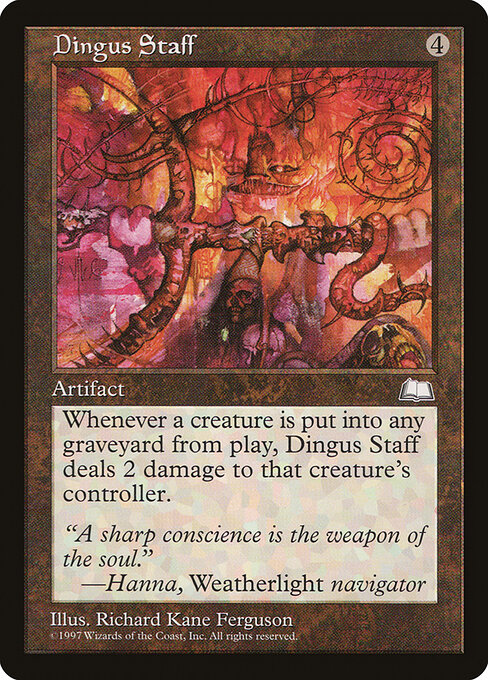 Dingus Staff WTH- Uncommon Good Englisch