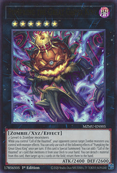 Pumpking, großer Geisterkönig (V.1) MZMU-005 Ultra Rare Near Mint Deutsch 1. Auflage