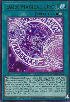 Dunkler magischer Kreis MZMU-068 Ultra Rare Good Deutsch 1. Auflage
