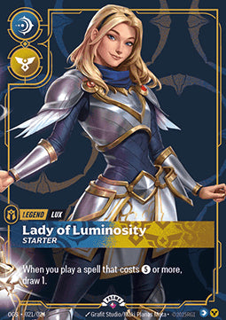 Lux, Lady of Luminosity OGNX-021 Rare Good Englisch Foil