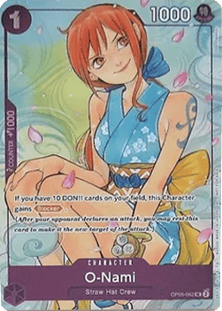 O-Nami (OP05-062) (V.2) UP Uncommon Near Mint Englisch