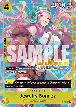 Jewelry Bonney (P-113) (V.2) P Promo Near Mint Englisch