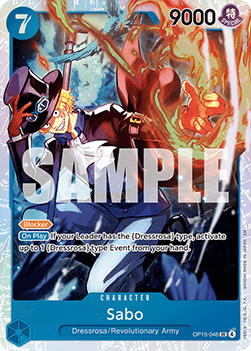 Sabo (OP15-046) (V.1) OP15 Super Rare Near Mint Englisch