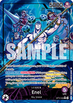 Enel (OP15-058) (V.2) OP15 Alternate Art Near Mint Englisch