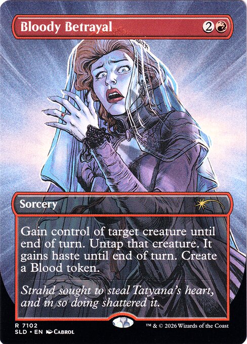 Bloody Betrayal SLD-7102 Rare Near Mint Englisch