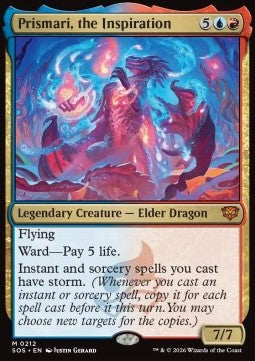 Prismari, Funke der Inspiration SOS-212 Mythic Near Mint Deutsch Foil