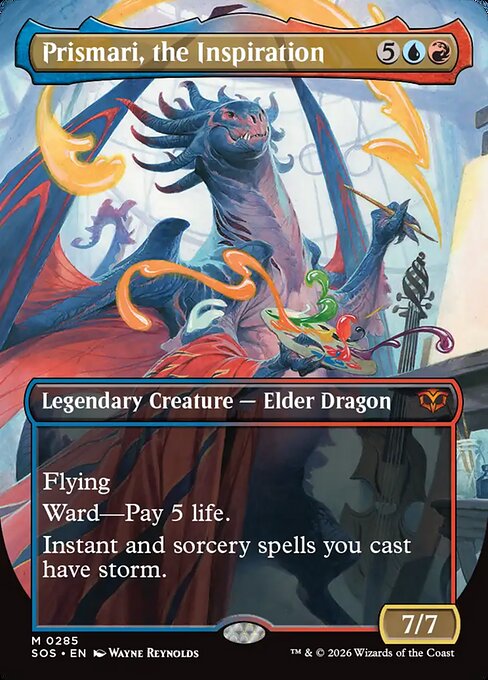 Prismari, the Inspiration XSOS-285 Mythic Near Mint Englisch Foil