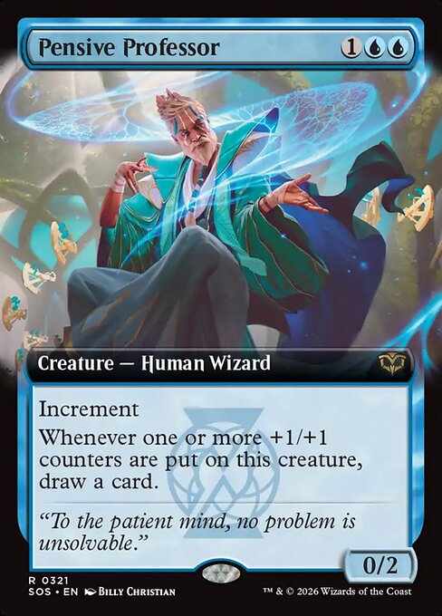 Pensive Professor XSOS-321 Rare Near Mint Englisch Foil