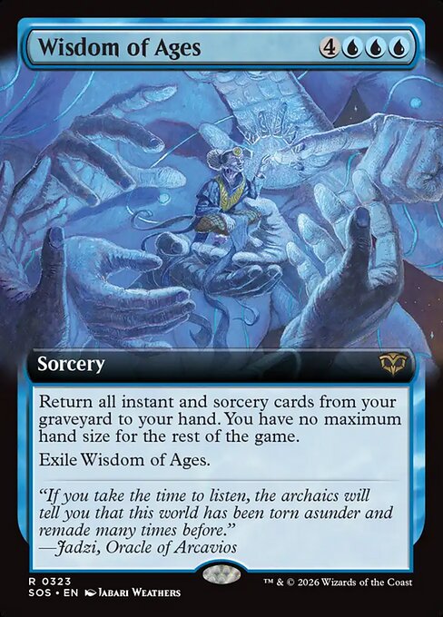 Wisdom of Ages XSOS-323 Rare Near Mint Englisch Foil