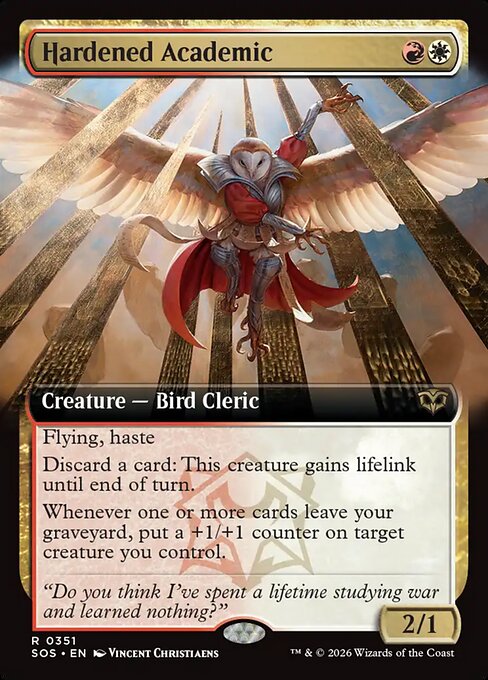 Hardened Academic XSOS-351 Rare Near Mint Englisch Foil