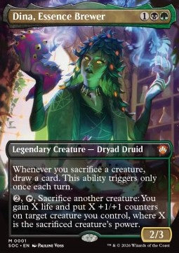 Dina, Essence Brewer SOC-1 Mythic Near Mint Deutsch