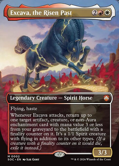 Excava, the Risen Past SOC-2 Mythic Near Mint Englisch