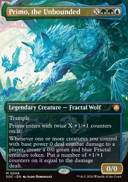 Primo, the Unbounded SOC-6 Mythic Near Mint Deutsch