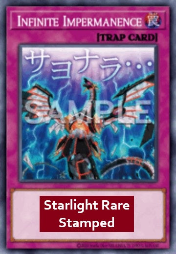 Infinite Impermanence (V.2) RA05-EN140 Starlight Rare Near Mint Englisch 1. Auflage