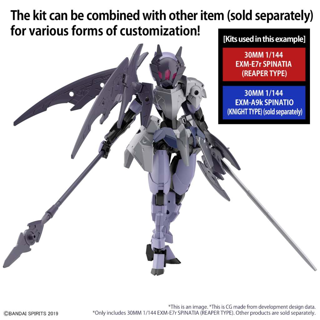 30 Minutes Missions EXM-E7r SPINATIA (REAPER TYPE) (1/144)