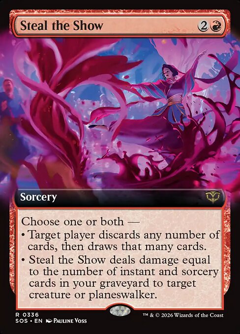Steal the Show XSOS-336 Rare Near Mint Englisch Foil