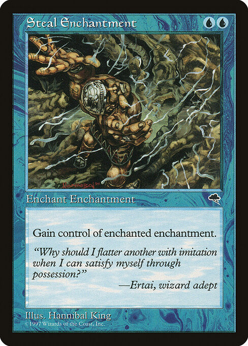 Steal Enchantment TP- Uncommon Light Played Englisch