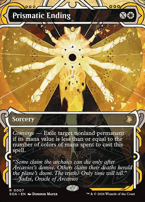 Prismatic Ending (V.1) SOA-7 Rare Near Mint Englisch