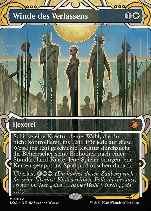 Winde des Verlassens SOA-12 Mythic Near Mint Deutsch