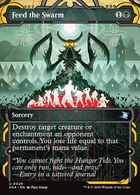 Feed the Swarm (V.1) SOA-29 Uncommon Near Mint Englisch