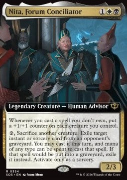Nita, Forum-Schlichterin XSOS-354 Rare Near Mint Deutsch Foil