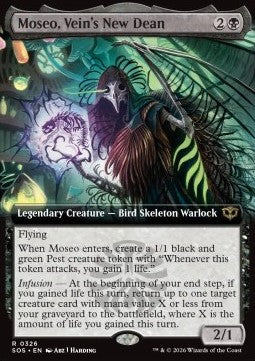 Moseo, neuer Dekan des Blutes XSOS-326 Rare Near Mint Deutsch