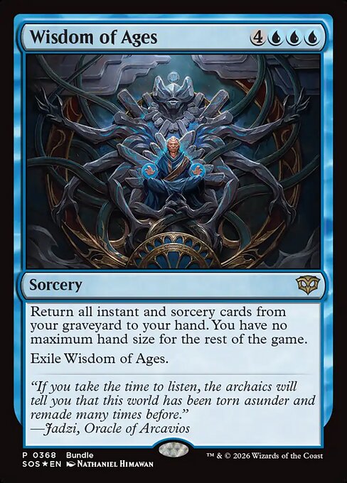 Wisdom of Ages (V.1) PSOS-368 Rare Near Mint Englisch Foil
