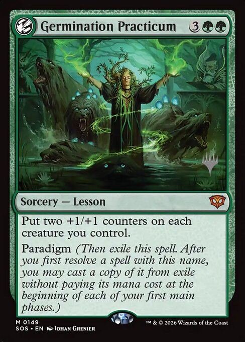 Germination Practicum PSOS-149 Mythic Near Mint Englisch Foil