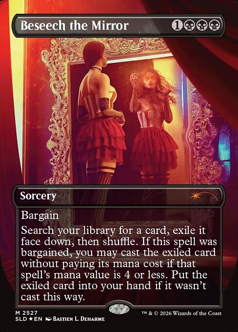 Beseech the Mirror SLD-2527 Mythic Near Mint Englisch Foil