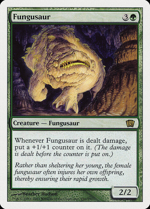 Fungusaur 8ED-250 Rare Excellent Englisch Foil