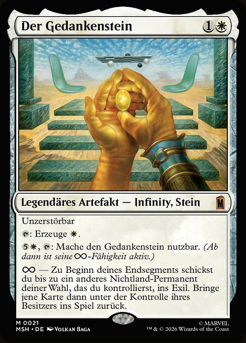 Der Gedankenstein MSH-21 Mythic Near Mint Deutsch