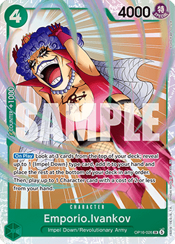 Emporio.Ivankov (OP16-026) (V.1) OP16 Super Rare Near Mint Englisch