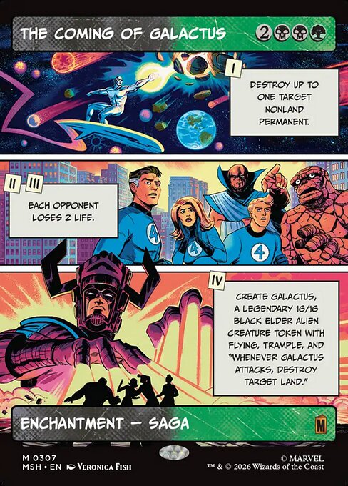 The Coming of Galactus XMSH-307 Mythic Near Mint Englisch Foil