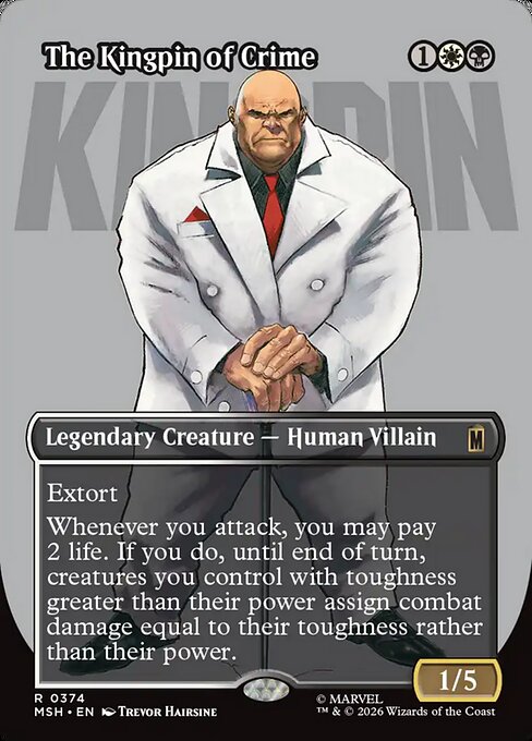 The Kingpin of Crime (V.2) XMSH-374 Rare Near Mint Englisch