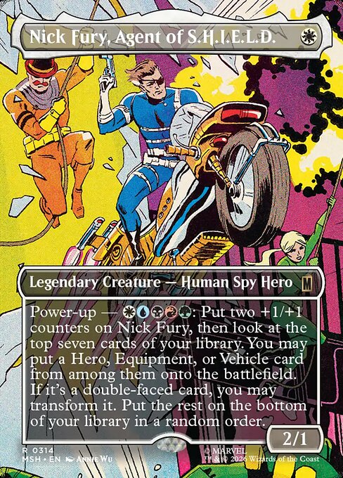 Nick Fury, Agent of S.H.I.E.L.D. XMSH-314 Rare Near Mint Englisch