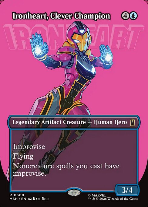 Ironheart, Clever Champion XMSH-360 Rare Near Mint Englisch Foil