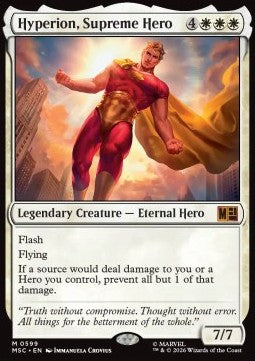 Hyperion, Supreme Hero XMSC-599 Mythic Near Mint Deutsch